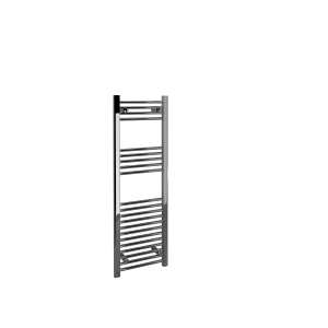 Vitellio Straight Chrome Towel Rail 1200 x 600mm