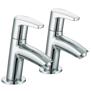 Bristan Orta Basin Pillar Taps Chrome OR 1/2 C