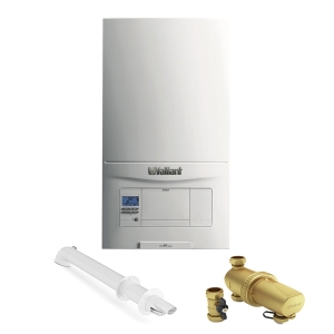 Vaillant EcoFit Pure 835C 35kW Combi Boiler with Horizontal Flue And Advance Filter 10020391 PURE835CHORPK