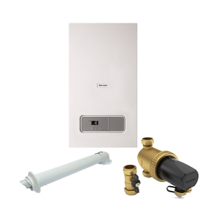 Glow-Worm Energy7 30C 30kW Combi Boiler With Horizontal Flue And Power Filter 10035897