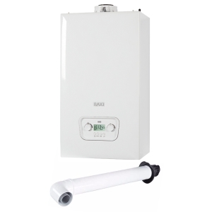 Baxi 800 Combi 2 24kW Boiler with Horizontal Flue and Adey Micro2 System Filter