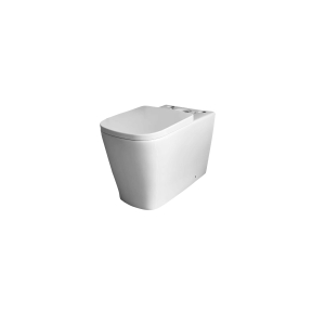 iflo Tordera Rimless Fully Back to Wall Close Coupled Toilet with 420mm height 