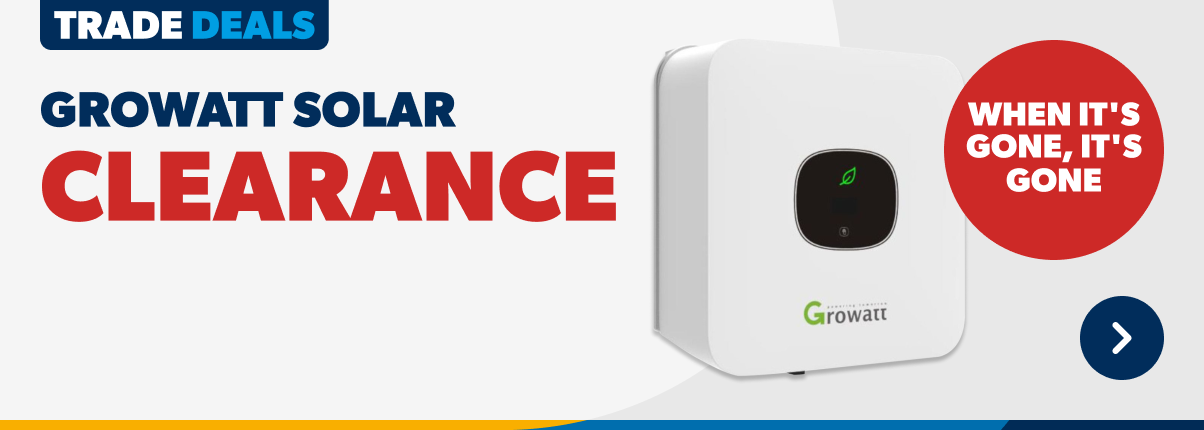 Growatt solar clearance now on