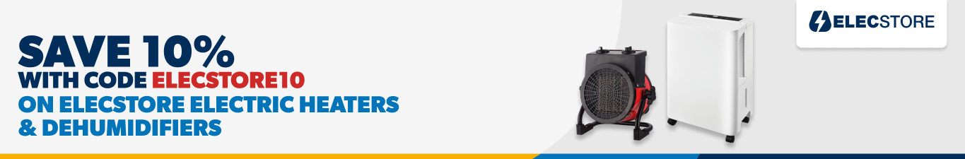 Save 10% with code ELECSTORE10 on elecstore electric heater & dehumidifiers 