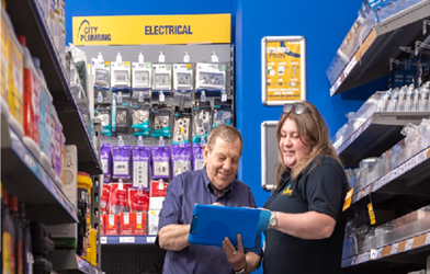 Branch Employee giving specialist support